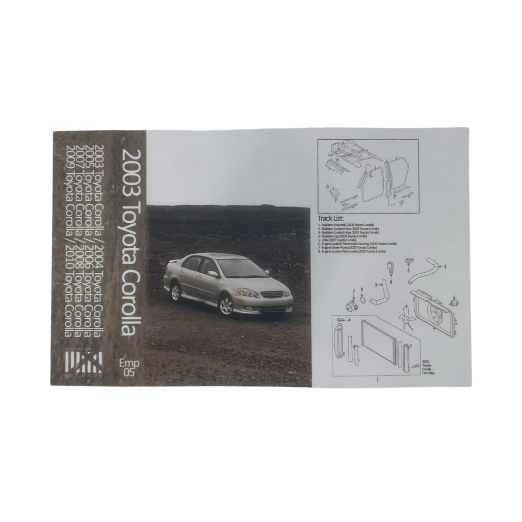 2003 Toyota Corolla - Self Titled - EMP06